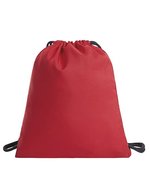 Halfar Nachhaltiger Zugbeutel-Rucksack aus rPET, Anthracite 36 x 44 cm, HF16079 – Rouge