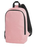 Halfar Monostrap-Rucksack mit 2-Wege-Reißverschluss, Dusky Pink 18 x 30 x 8 cm, HF16080 – Dusky Pink