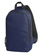 Halfar Monostrap-Rucksack mit 2-Wege-Reißverschluss, Dusky Pink 18 x 30 x 8 cm, HF16080 – Navy