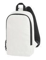 Halfar Monostrap-Rucksack mit 2-Wege-Reißverschluss, Dusky Pink 18 x 30 x 8 cm, HF16080 – Off-White