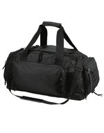 Halfar Reisetasche Sport 50L Schwarz-Hellgrau, Black 57 x 30 x 28 cm, HF1676 – Bild 2