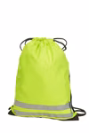 Halfar Reflector Bag with Drawstring 10L, Neon Yellow 33 x 43 cm, HF2204 – image 3