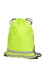 Halfar Sac reflechissant avec cordon de serrage 10L, Neon Yellow 33 x 43 cm, HF2204 – Bild 3