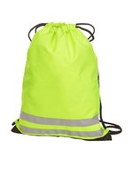 Halfar Sac reflechissant avec cordon de serrage 10L, Neon Yellow 33 x 43 cm, HF2204 – Bild 2