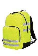 Halfar Giallo neon Reflexrucksack con organizer, Neon Yellow 27 x 42 x 15 cm, HF2206 – Bild 1