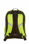 Halfar Neon Gelber Reflexrucksack mit Organizer, Neon Yellow 27 x 42 x 15 cm, HF2206 – Bild 3