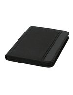 Halfar Schreibmappe Schwarz mit Organizer-Elementen – Black