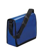 Halfar Umweltfreundliche Umhängetasche aus LKW-Plane in, Apple Green 37 x 29 x 13 cm, HF2814 – Bleu royal