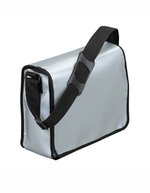 Halfar Umweltfreundliche Umhängetasche aus LKW-Plane in, Apple Green 37 x 29 x 13 cm, HF2814 – Argent