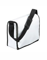 Halfar Umweltfreundliche Umhängetasche aus LKW-Plane in, Apple Green 37 x 29 x 13 cm, HF2814 – Blanc