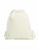 Halfar Bio-Baumwollzugbeutel Natural 38x45 cm – Natural