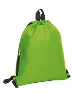 Halfar Kordelzug-Rucksack mit Reißverschlussfach – Apple Green
