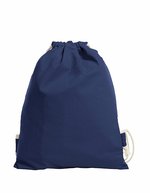 Halfar Baumwollrucksack mit Kordelzug 13L – Navy