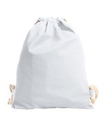 Halfar Baumwollrucksack mit Kordelzug 13L – White