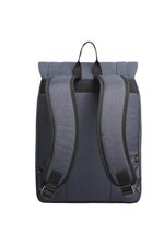 Halfar Urbaner Notebook-Rucksack mit Velours-Kunstleder, Black 32 x 41 x 15 cm, HF3058 – Bild 4