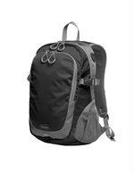 Halfar Rucksack Step M mit reflektierender Vorderseite, Apple Green 30 x 42 x 14 cm, HF3062 – Black