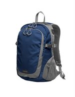 Halfar Rucksack Step M mit reflektierender Vorderseite, Apple Green 30 x 42 x 14 cm, HF3062 – Navy