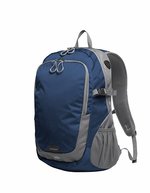 Halfar Geräumiger Rucksack Step L mit Reflektor – Navy