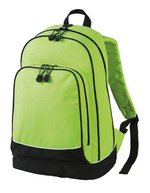 Halfar Daypack City in Apfelgrün, 18 Liter, Black 28,5 x 42 x 17 cm, HF3310 – Bild 2