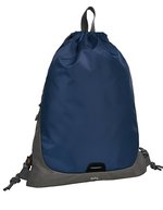 Halfar Drawstring Rucksack mit Seitentasche – Navy