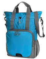 Halfar Multi Bag Step Rucksack mit Reißverschluss, Apple Green 29,5/42 x 48,5 x 15 cm, HF3350 – Cyan
