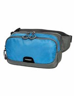 Halfar Hüfttasche Step mit Reflektoren, Apple Green 24 x 14 x 7 cm, HF3352 – Cyan