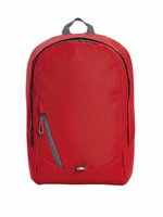 Halfar Rucksack Solution mit Reflektoren, Black 28 x 43 x 11 cm, HF3355 – Bild 1