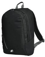 Halfar Rucksack Solution mit Reflektoren, Black 28 x 43 x 11 cm, HF3355 – Black