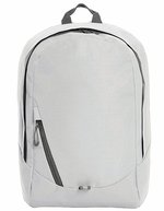 Halfar Rucksack Solution mit Reflektoren, Black 28 x 43 x 11 cm, HF3355 – White