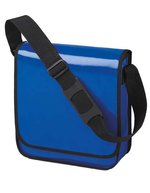 Halfar Lorrybag® Eco H Umhängetasche mit Organizer, Black 32 x 32 x 11 cm, HF3928 – Bleu royal