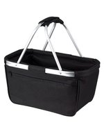 Halfar Einkaufskorb mit Alurahmen, 20 Liter – Black