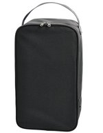 Halfar Schuhtasche mit Belüftungsösen, Polyester, Black 21 x 38 x 15 cm, HF4007 – Bild 3