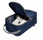 Halfar Schuhtasche mit Belüftungsösen, Polyester, Black 21 x 38 x 15 cm, HF4007 – Bild 4