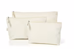 Halfar Bio-Baumwoll-Zipper Bag Organic M, Nature 25 x 14 x 6 cm, HF4012 – immagine 3