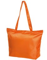 Halfar Textiler Shopper mit Reißverschluss und Innentasche – Orange