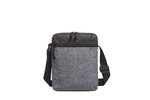 Halfar Elegante Borsa a tracolla con scomparto tablet, Black/Grey-Sprinkle 22 x 28 x 5 cm, HF4026 – Bild 3