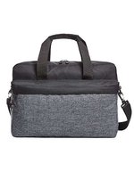 Halfar Umhängetasche Elegance mit Reißverschluss-Organizer, Black/Grey-Sprinkle 40 x 30 x 12 cm, HF4031 – Bild 2