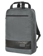 Halfar Notebook-Rucksack Stage mit Kontrast-Streifen – Anthracite