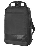 Halfar Notebook-Rucksack Stage mit Kontrast-Streifen – Black