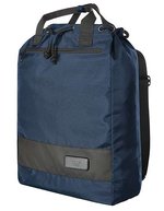 Halfar Rucksackshopper mit Kordelverschluss 20L, Anthracite 32 x 45 x 15 cm, HF6090 – Navy