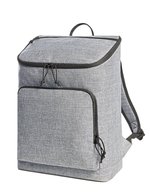 Halfar Sac a dos isotherme Trend Grau avec fermeture eclair, Grey-Sprinkle 30 x 42 x 15 cm, HF6503 – Bild 1