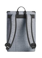 Halfar Sac a dos isotherme Trend Grau avec fermeture eclair, Grey-Sprinkle 30 x 42 x 15 cm, HF6503 – Bild 4