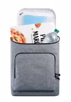 Halfar Zaino Termico Trend Grigio con Zip, Grey-Sprinkle 30 x 42 x 15 cm, HF6503 – immagine 5