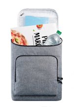 Halfar Sac a dos isotherme Trend Grau avec fermeture eclair, Grey-Sprinkle 30 x 42 x 15 cm, HF6503 – Bild 5