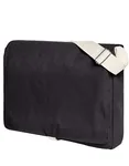 Halfar Schultertasche Like mit Bügelverschluss, Black 37 x 31 x 7 cm, HF6504 – Bild 2