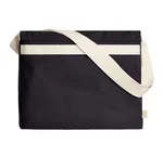 Halfar Schultertasche Like mit Bügelverschluss, Black 37 x 31 x 7 cm, HF6504 – Bild 3
