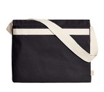 Halfar Schultertasche Like mit Bügelverschluss, Black 37 x 31 x 7 cm, HF6504 – Bild 3