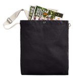 Halfar Baumwoll Shopper mit Druckknopfverschluss, Black 32 x 38 x 5 cm, HF6506 – Bild 4