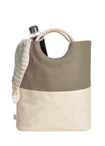 Halfar Shopper Sunny mit 27 Litern Volumen, Khaki 52 x 46 x 17 cm, HF6507 – Bild 1