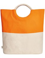 Halfar Shopper Sunny mit 27 Litern Volumen, Khaki 52 x 46 x 17 cm, HF6507 – Arancione